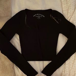 Black long sleeve Aeropostale shirt size S